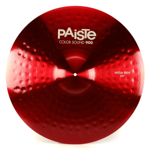 Paiste 24 inch Color Sound 900 Red Mega Ride Cymbal