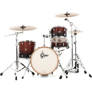 Gretsch Drums Catalina Club CT1-J484 4-piece Shell Pack with Snare Drum - Satin Antique Fade