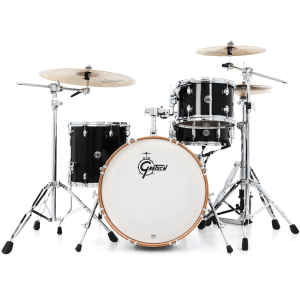 Gretsch Drums Catalina Club CT1-J404 4-piece Shell Pack with Snare Drum - Piano Black