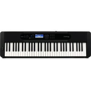 Casio CT-S400 61-key Ultra-Portable Arranger Keyboard - Black