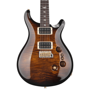 PRS Custom 24-08 Electric Guitar - Black Gold Burst 10-Top
