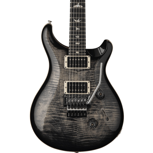 PRS Custom 24 "Floyd" Electric Guitar - Charcoal Burst, 10-Top
