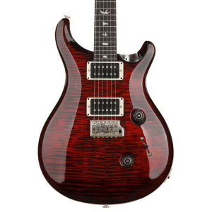 PRS Custom 24 Electric Guitar with Pattern Thin Neck - Fire Red Burst