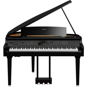 Yamaha Clavinova CVP-809 Grand Piano with Bench - Polished Ebony