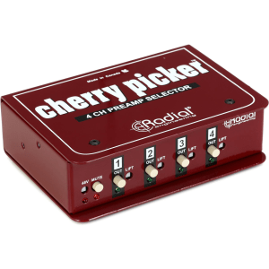 Radial Cherry Picker 4-channel Preamp Selector