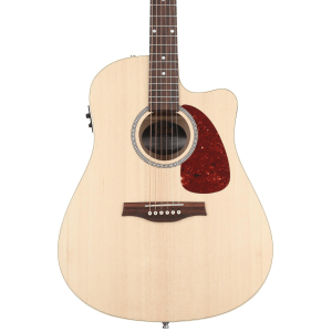 Seagull Guitars Coastline S6 Slim Cutaway Spruce Presys II Acoustic-electric Guitar - Natural