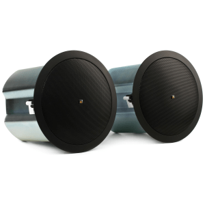 JBL Control 16C/T 6.5" Ceiling Speakers with Transformer - Black (Pair)
