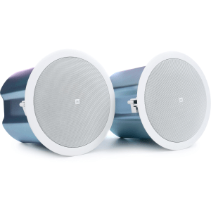 JBL Control 16C/T 6.5" Ceiling Speakers with Transformer - White (Pair)