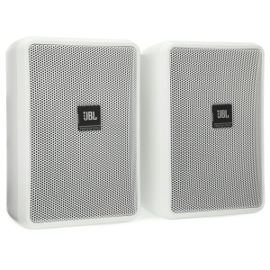 JBL Control 23-1 3" Ultra-Compact Indoor/Outdoor Speakers - White (Pair)
