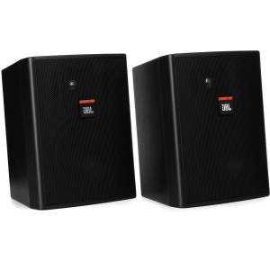 JBL Control 25AV Indoor/Outdoor Surface-Mount Speaker - Black