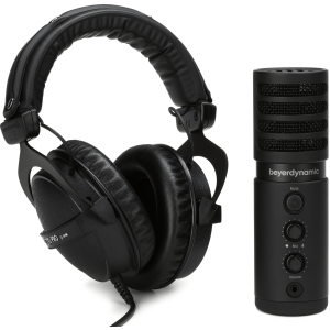 Beyerdynamic Creator Pro - DT 770 Pro Headphones with Fox USB Microphone
