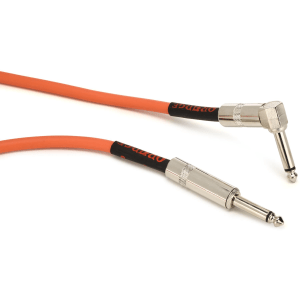 Orange CA037 Crush Straight to Right Angle Instrument Cable - 20 Foot