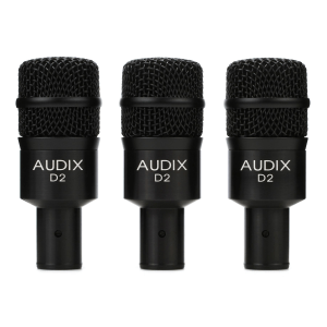 Audix D2 Trio Dynamic Instrument Microphone 3-pack