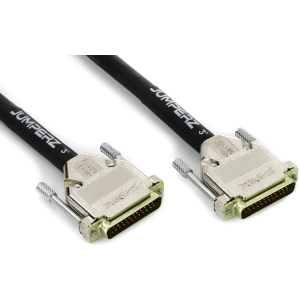 JUMPERZ JDB25-DB25 ZipLine DB25 to DB25 8-channel Analog Audio Interface Cable - 3 foot