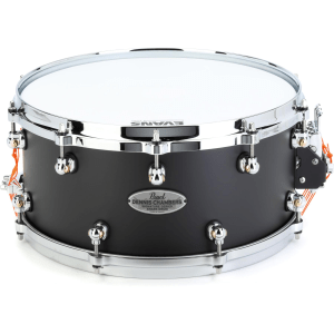 Pearl Dennis Chambers Signature Snare Drum - 6.5 x 14-inch - Matte Black