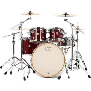 DW DDLG2214CS Design Series 4-piece Shell Pack - Cherry Stain