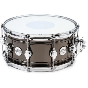 DW Design Series Brass 6.5 x 14-inch Snare Drum - Black Nickel
