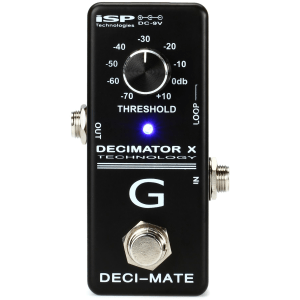 ISP Technologies DECI-MATE G Micro Noise Reduction Pedal with Loop Connections