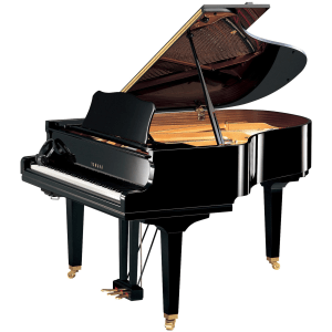 Yamaha DGC2 ENST Disklavier Enspire Baby Grand Piano - Polished Ebony
