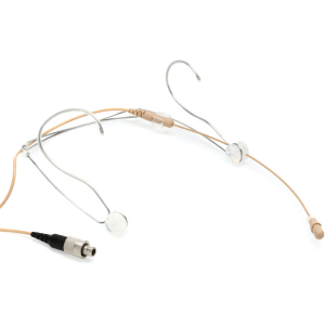 Shure DuraPlex DH5 Omnidirectional Headset Microphone with LEMO3 Connector - Tan