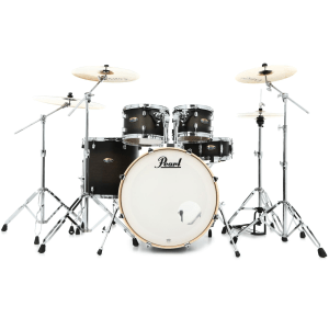 Pearl Decade Maple DMP925SP/C 5-piece Shell Pack with Snare Drum - Satin Black Burst