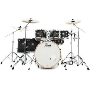 Pearl Decade Maple DMP927SP/C 7-piece Shell Pack with Snare Drum - Satin Black Burst