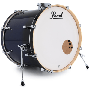 Pearl Decade Maple 18 x 22 inch Bass Drum - Kobalt Blue Flame