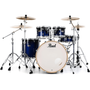 Pearl Decade Maple DMP925SP/C 5-piece Shell Pack with Snare Drum - Gloss Kobalt Fade Lacquer