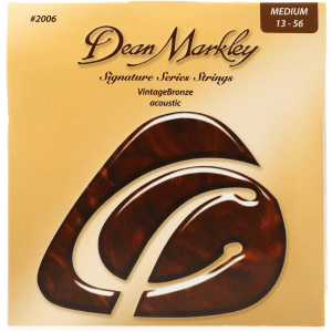 Dean Markley 2006 VintageBronze 85/15 Bronze Acoustic Guitar Strings - .013-.056 Medium
