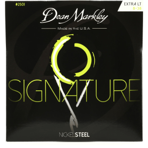 Dean Markley 2501 Signature Series NickelSteel Electric Guitar Strings - .008-.038 Extra Light