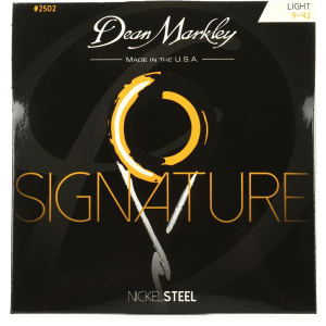 Dean Markley 2502 Signature Series NickelSteel Electric Guitar Strings - .009-.042 Light