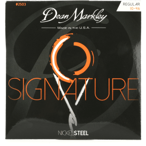 Dean Markley 2503 Signature Series NickelSteel Electric Guitar Strings - .010-.046 Regular