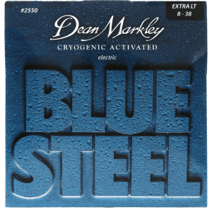 Dean Markley 2550 Blue Steel Electric Guitar Strings - .008-.038 Extra Light