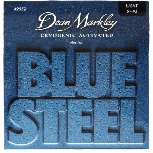 Dean Markley 2552 Blue Steel Electric Guitar Strings - .009-.042 Light
