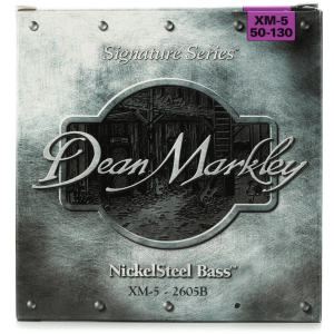 Dean Markley 2605B Signature Series Bass Guitar Strings - .050-.130 Extra Medium 5-string