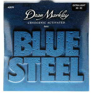 Dean Markley 2670 Blue Steel Bass Guitar Strings - .040-.095 Extra Light