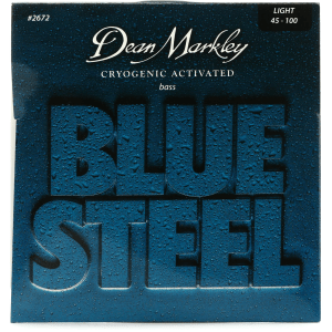 Dean Markley 2672 Blue Steel Bass Guitar Strings - .045-.100 Light