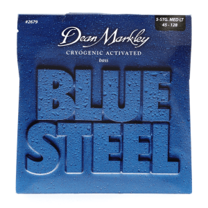Dean Markley 2679 Blue Steel Bass Guitar Strings - .045-.128 Medium Light 5-string