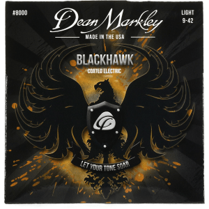 Dean Markley Blackhawk Coated Electric Guitar Strings - .009-.042 Light