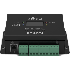 Chauvet DJ DMX-RT4 Recorder and Playback Device