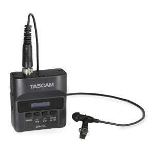 TASCAM DR-10L Micro Recorder with Lavalier Microphone