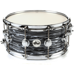 DW Collector's Series Maple 6.5 x 14-inch Snare Drum - Black Oyster FinishPly