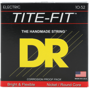 DR Strings BT-10 Tite-Fit Compression Wound Electric Guitar Strings - .010-.052 Big Heavy