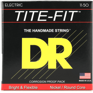 DR Strings EH-11 Tite-Fit Compression Wound Electric Guitar Strings - .011-.050 Heavy