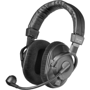 Beyerdynamic DT 290 MKII 200/250 Double-ear Broadcast Headset with Microphone - Black