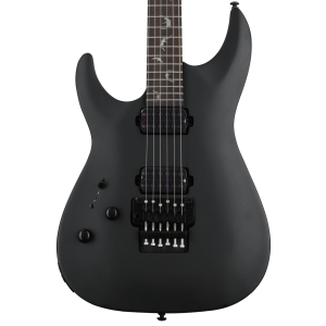 Schecter Damien-6 FR SBK Left-Handed Electric Guitar - Satin Black