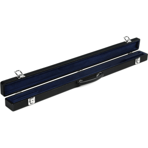 Bobelock B8-2BB Double Bow Case - Black with Blue Interior