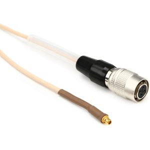 Countryman E6 Earset Cable - 2mm Diameter with cW-style Connector for Audio-Technica Wireless - Light Beige