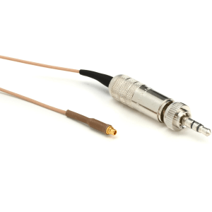 Countryman E6 Earset Cable - 1mm Diameter with 3.5mm Connector for Sony Wireless - Tan