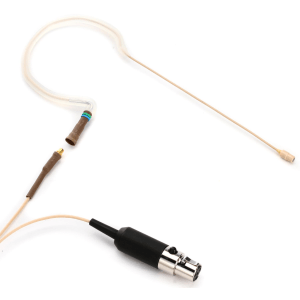 Countryman E6i Directional Earset Microphone for Vocals with 1mm Cable and TA4F Connector for Shure Wireless - Light Beige